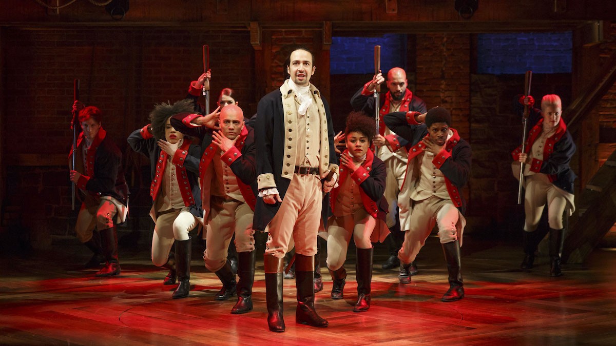 hamilton comédie musicale disney +