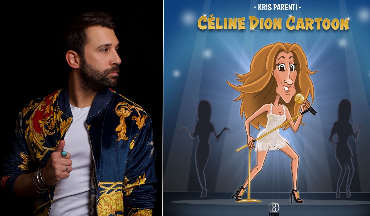 celine dion cartoon kris parenti