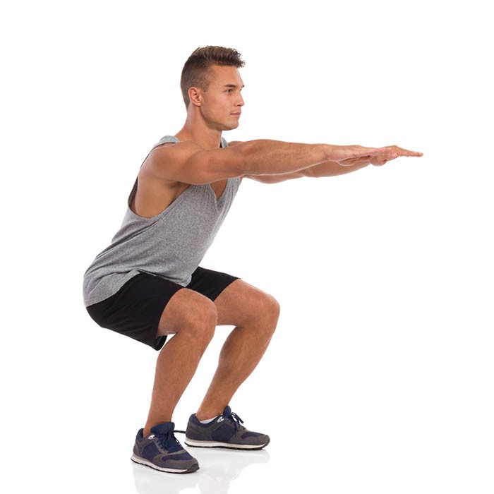 squat homme