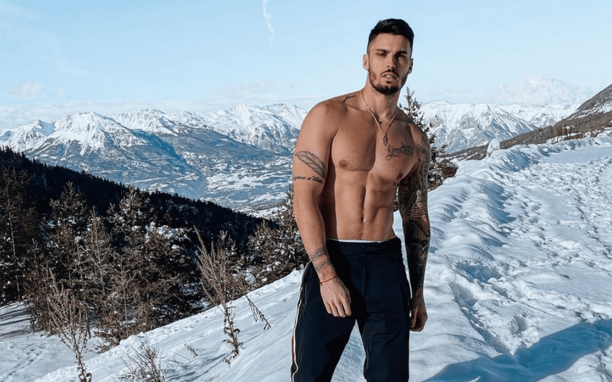 baptiste giabiconi torse nu