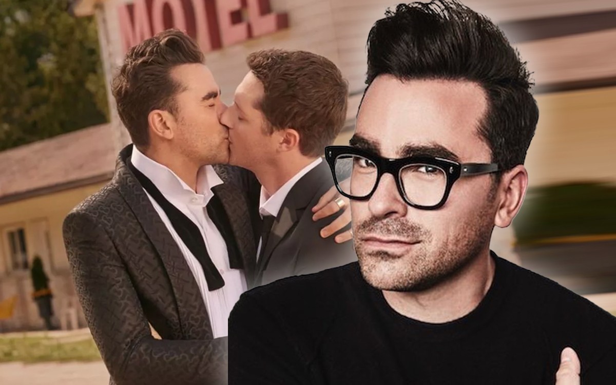 schitt creeks dan levy baiser gay