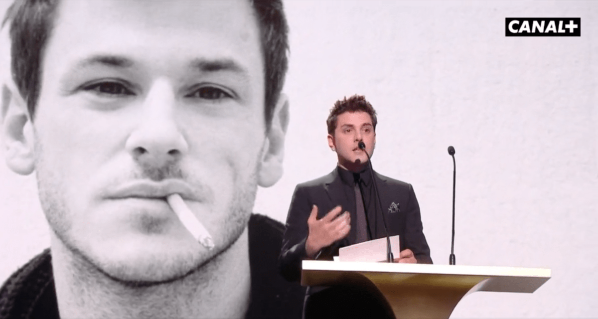 Xavier Dolan rend hommage à Gaspard Ulliel