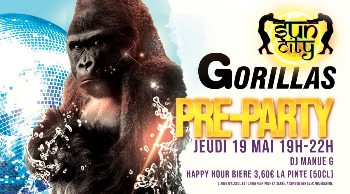 GORILLAS PRE-PARTY