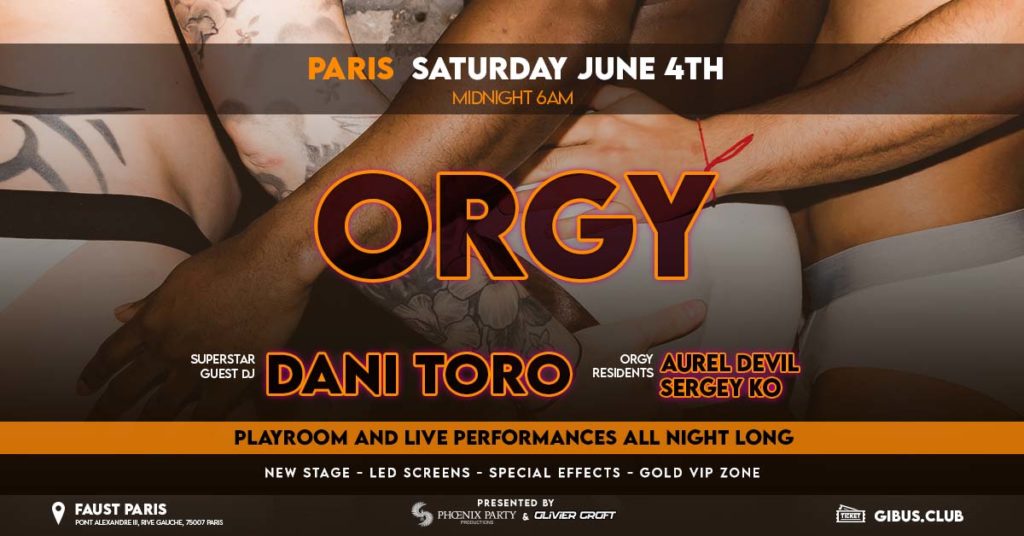 ORGY w/ Dani Toro