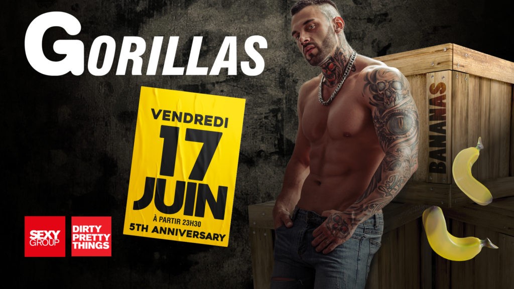 Gorillas Paris - 5th anniversary