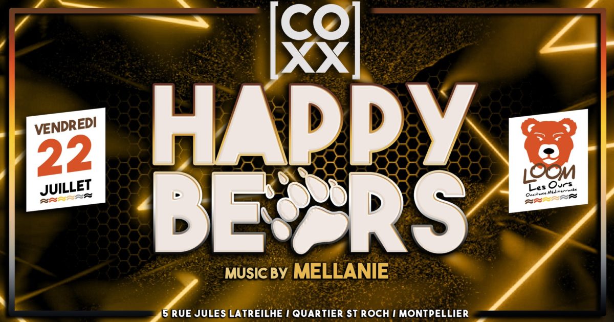 Happy BEAR // MELLANIE – COXX