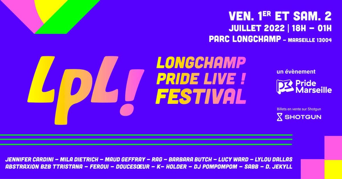 Longchamp Pride Live ! Festival 2022