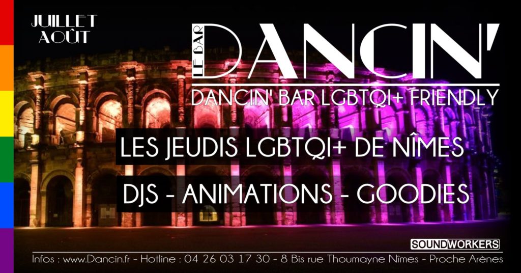 DANCIN' - Les Jeudis LGBTQI+ de Nîmes