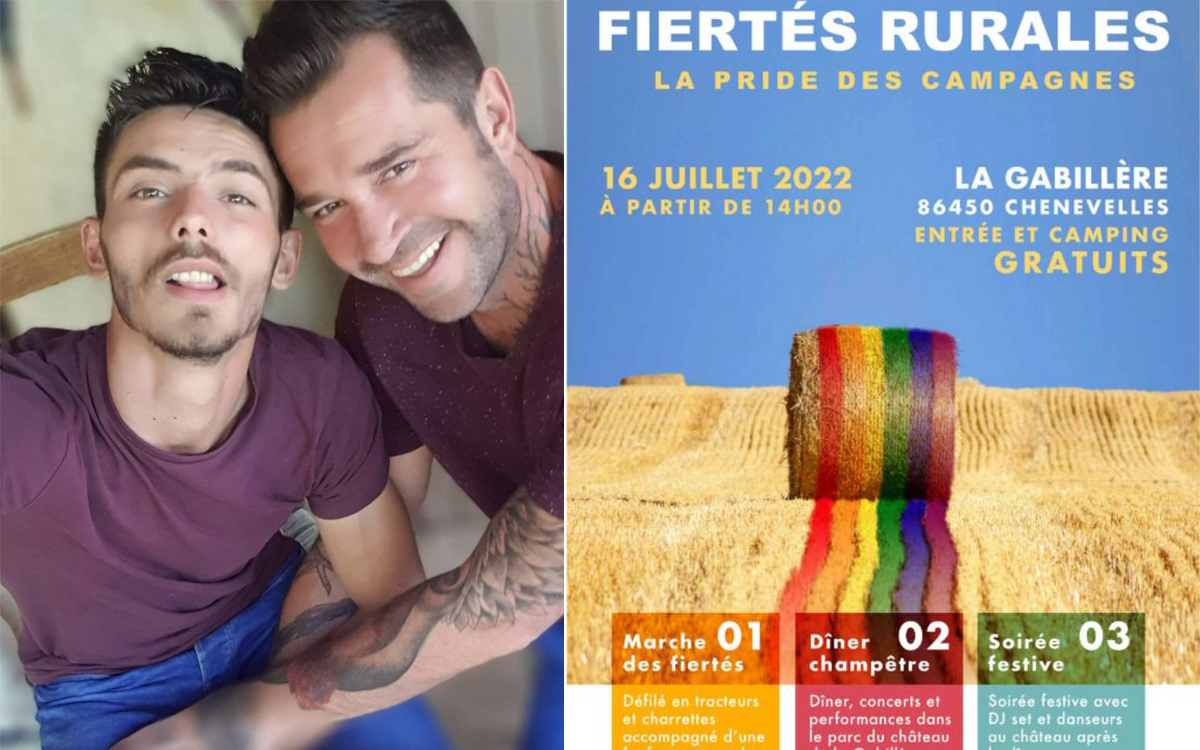 Après la Gay pride des campagnes, l'organisateur offre une camionnette à la  commune de Chenevelles - Charente Libre.fr