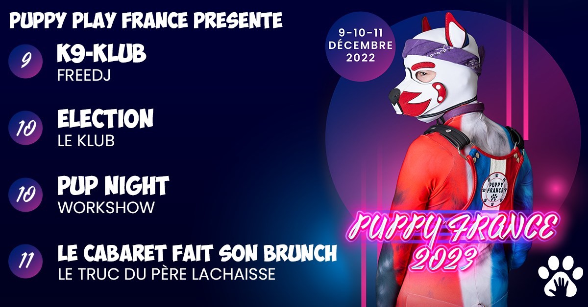 Week-end Puppy France 2023