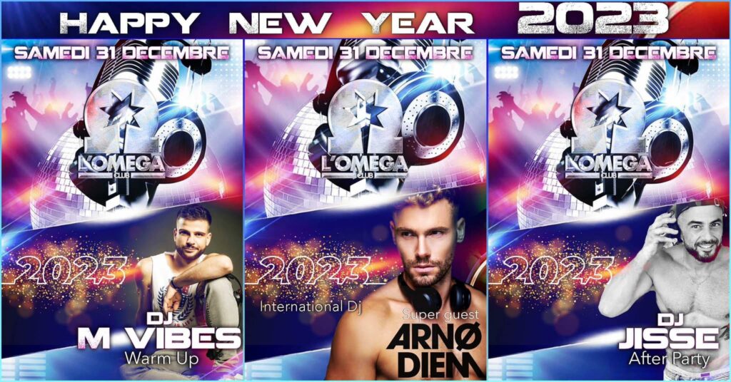 "Happy New Year 2023" @L’Oméga Club