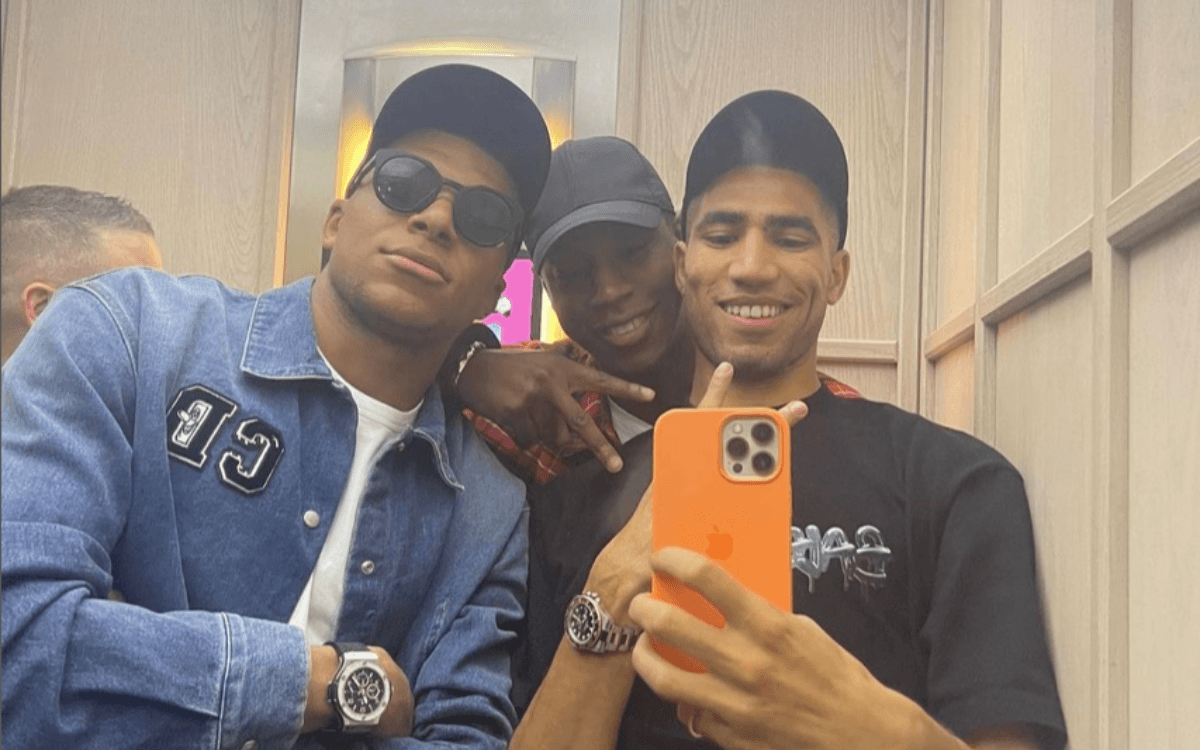 Mbappé, Hakimi