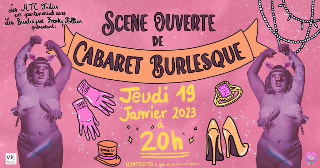 MTC Follies scène ouverte de cabaret burlesque