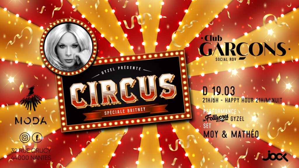 •Club Garçons• MODA - 19 mars