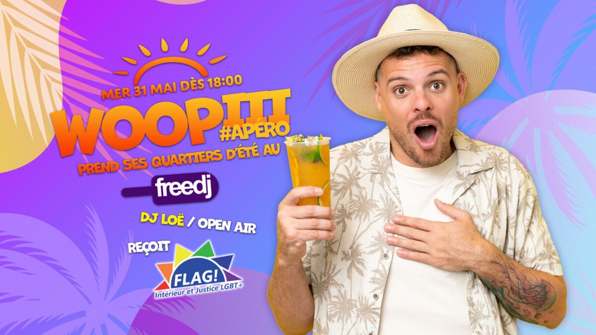Woopiii @ Freedj reçoit Flag!