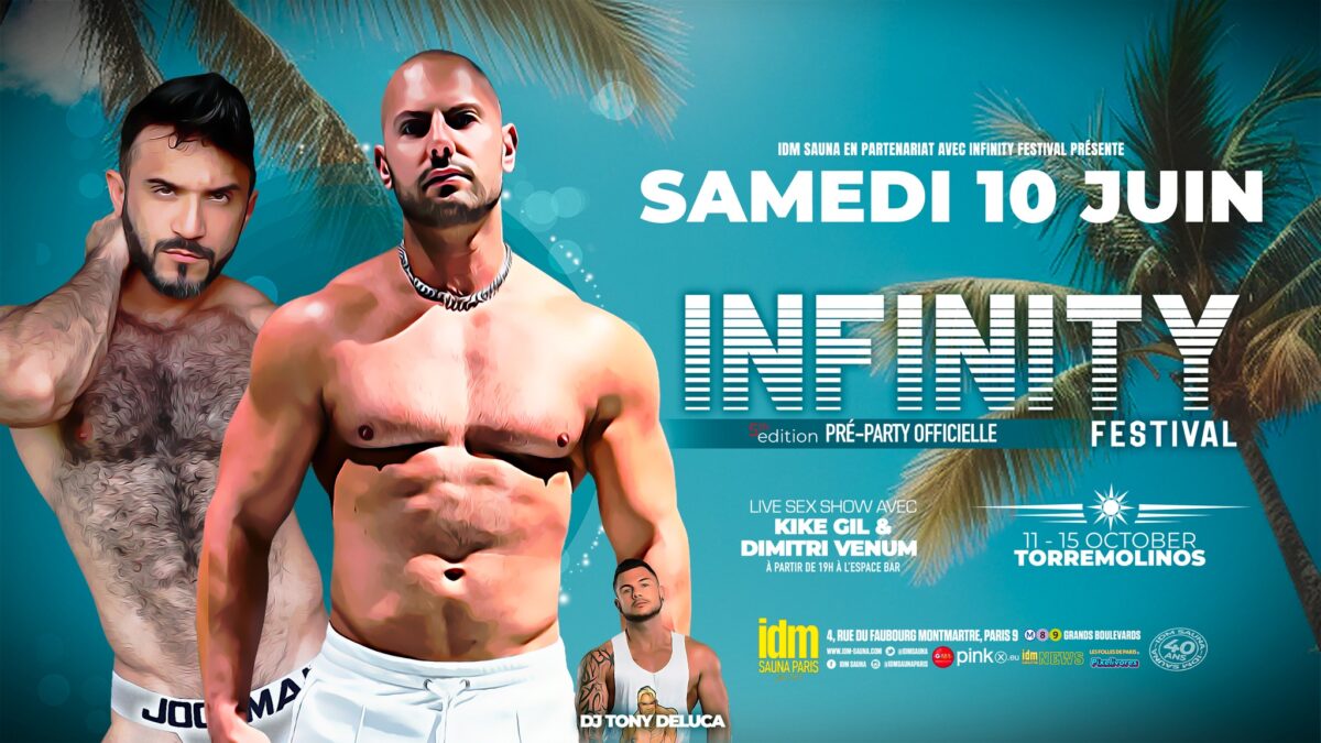 IDM INFINITY pré-party