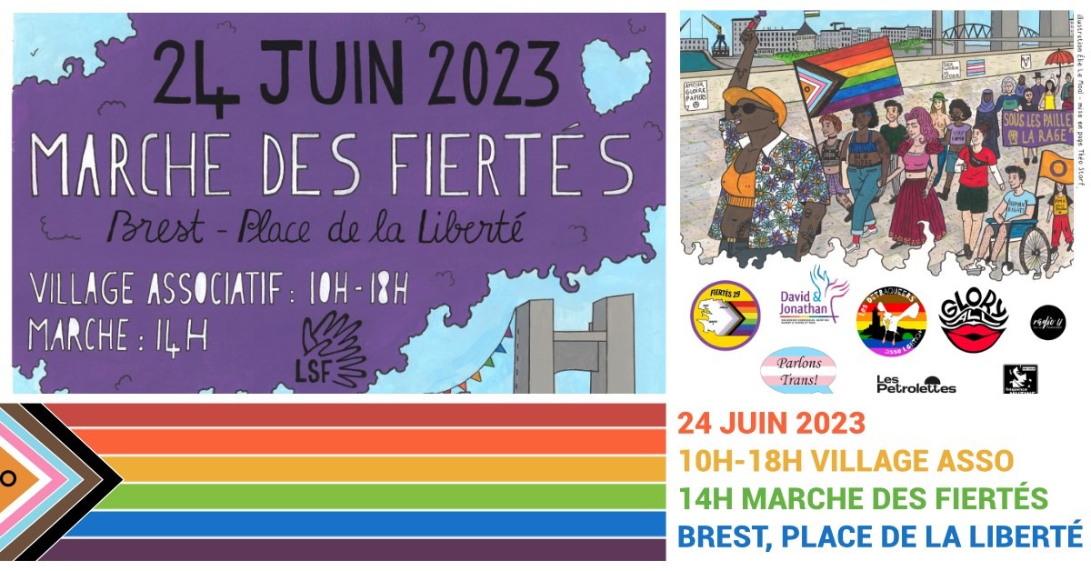 Marche des Fiertés de Brest 2023