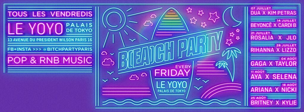 B(EA)CH PARTY - Tous les vendredis de l'été !