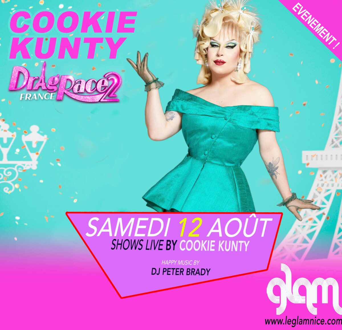 cookie kunty soirée gay