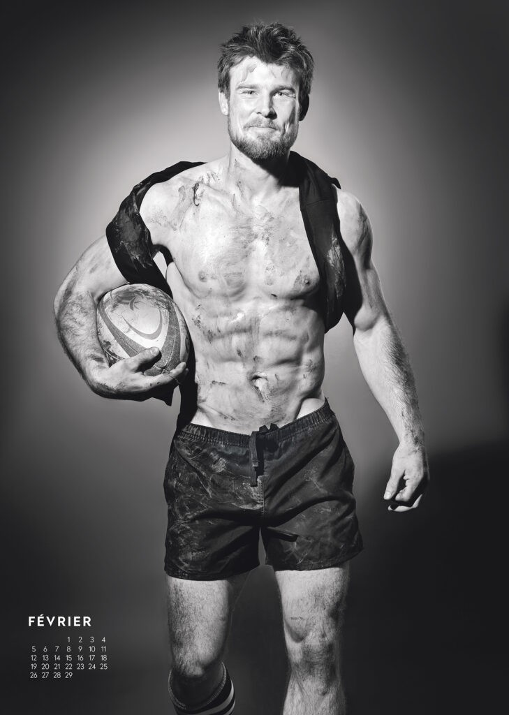 Après les Dieux du Stade, Fred Goudon photographie le Calendrier