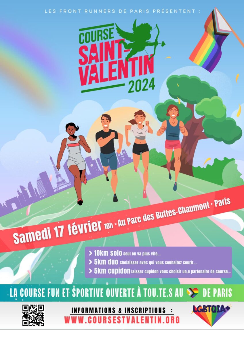 Affiche Saint Valentin 2024