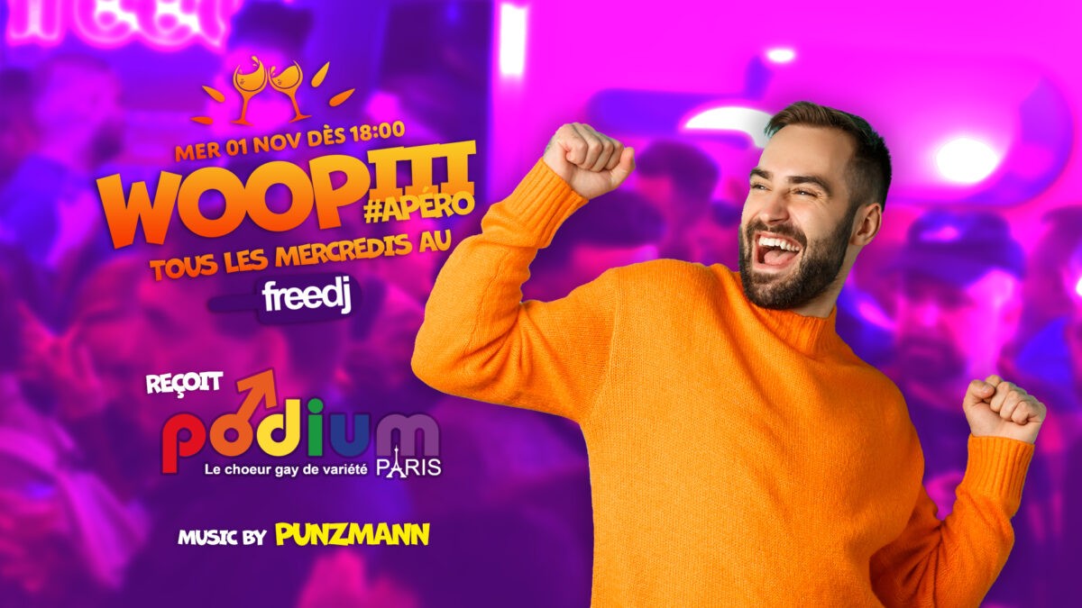 Woopiii @Freedj reçoit Podium Paris