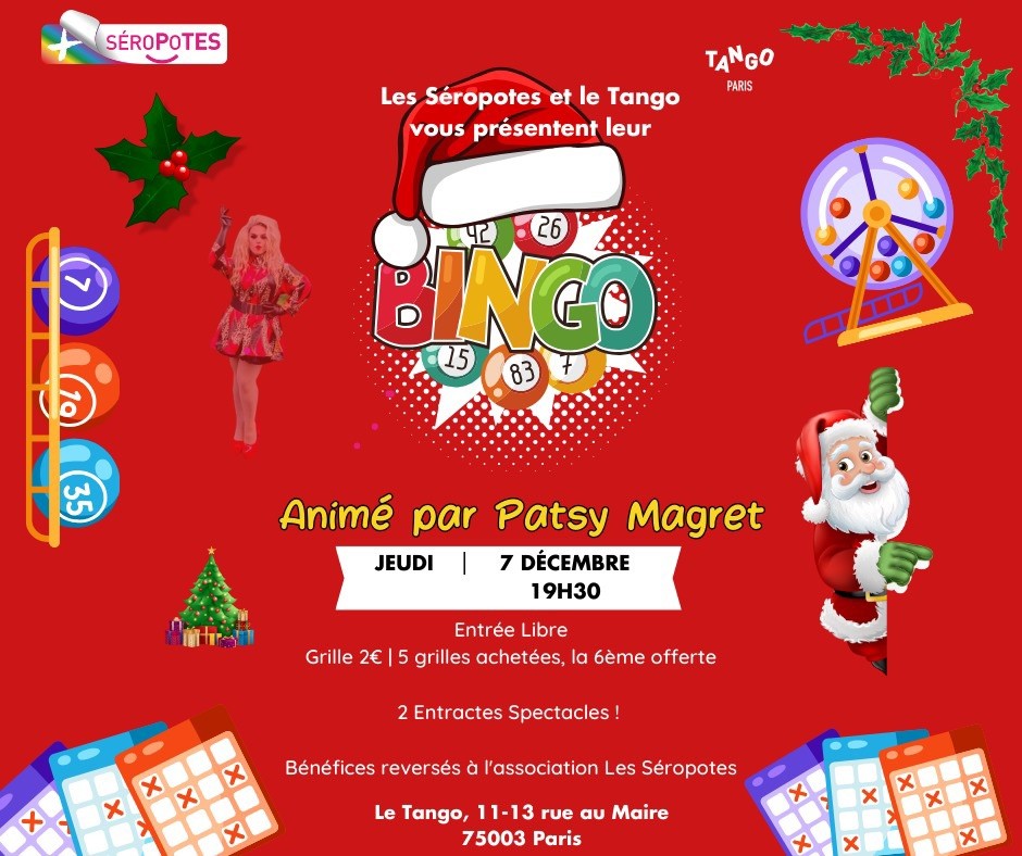 Le Bingo de Noël des Séropotes